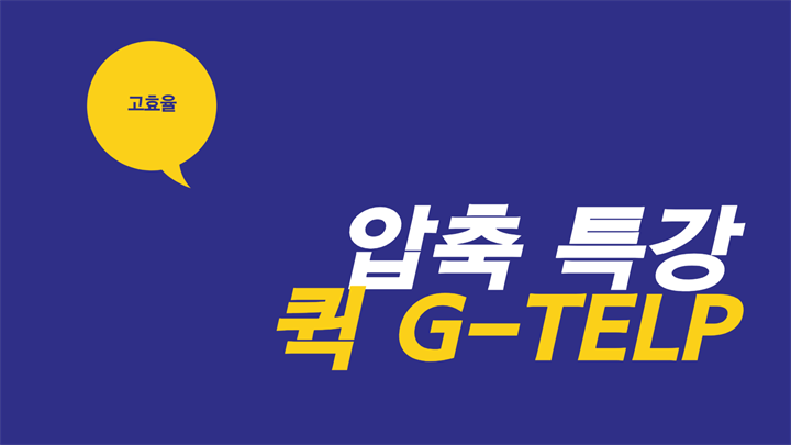 (종합반)고효율 압축 특강 퀵 G-TELP