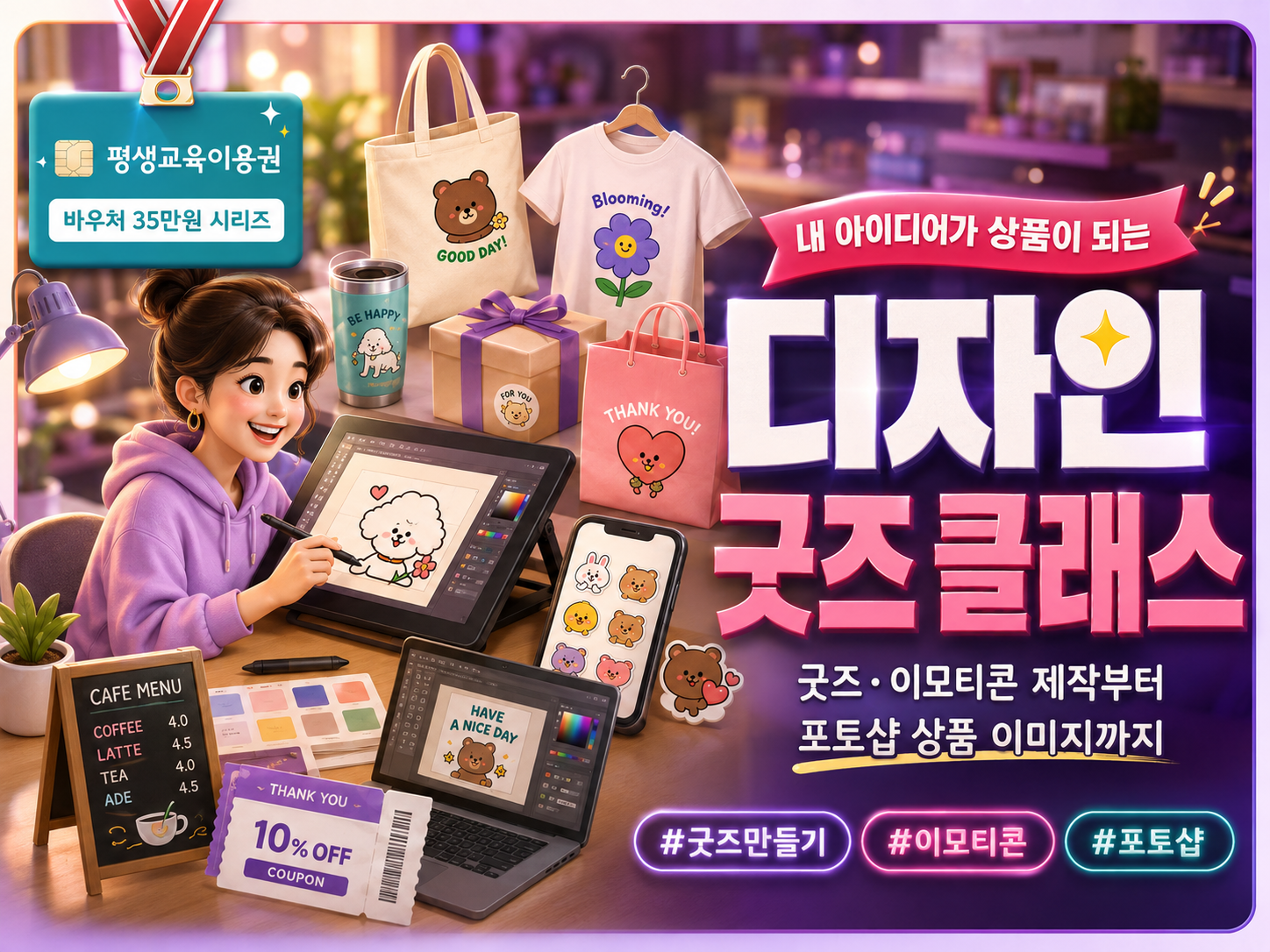 내 아이디어가 상품이 되는 디자인 굿즈 클래스