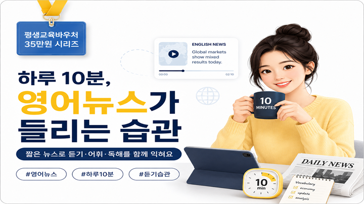 하루 10분, 영어뉴스가 들리는 습관