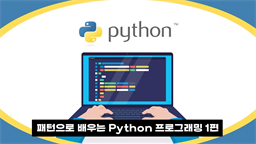 패턴으로 배우는 Python 프로그래밍 1편 - 왕초보 패턴