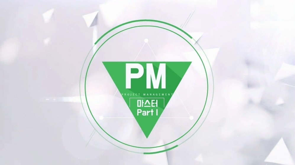 PM(프로젝트관리) 마스터 Part I