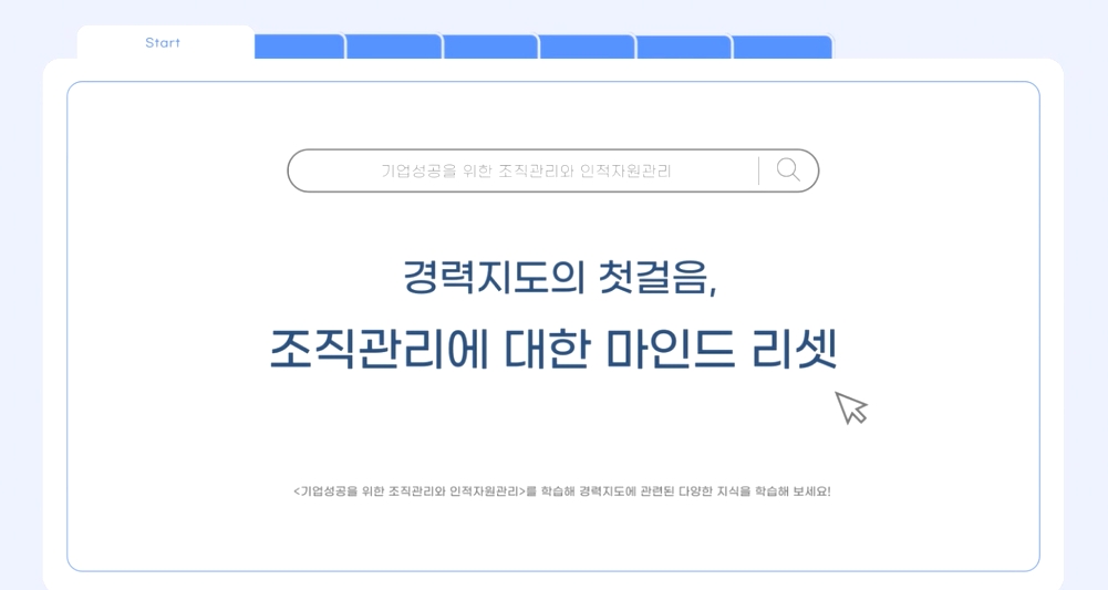 기업성공을 위한 조직관리와 인적자원관리