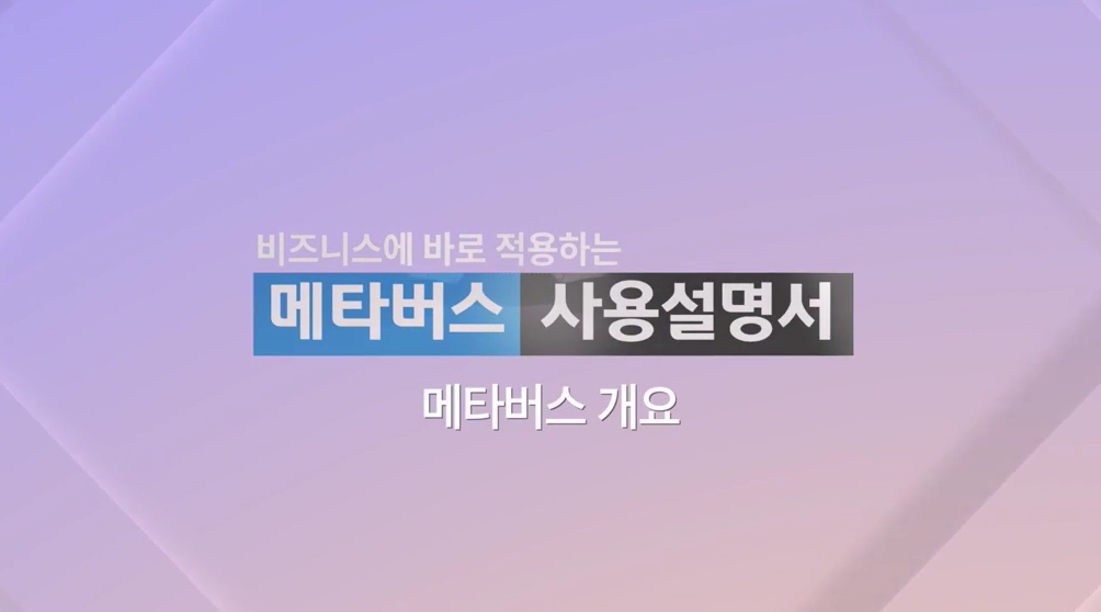 비즈니스에 바로 적용하는 메타버스 사용설명서