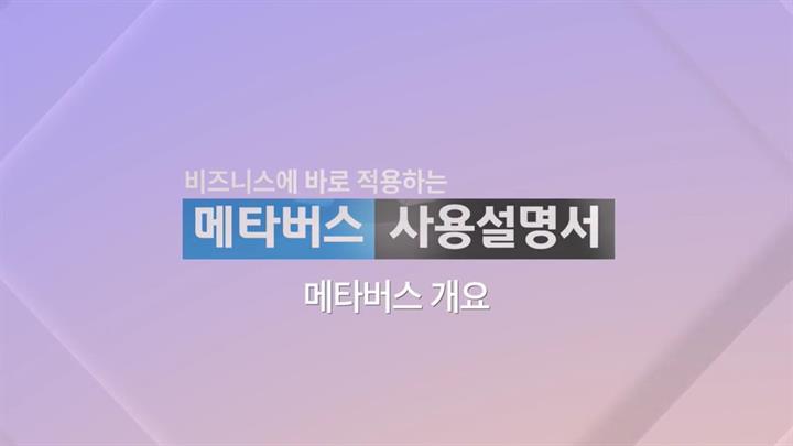 비즈니스에 바로 적용하는 메타버스 사용설명서