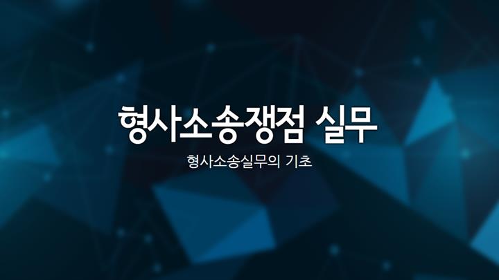 형사소송쟁점 실무