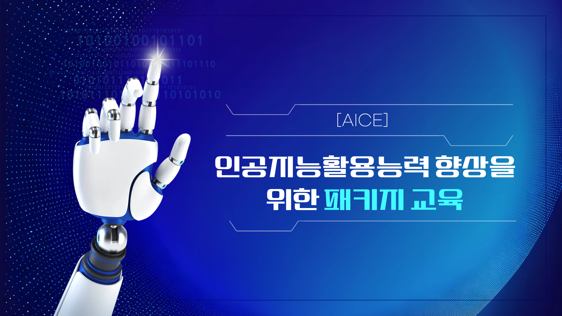 [AICE] 인공지능활용능력향상을 위한 패키지 교육