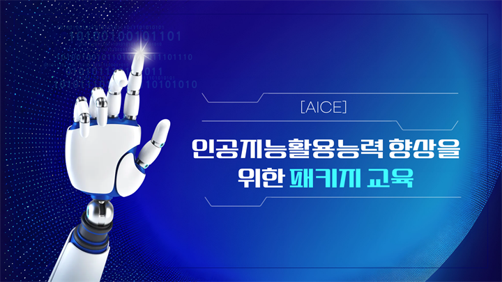 [AICE] 인공지능활용능력향상을 위한 패키지 교육