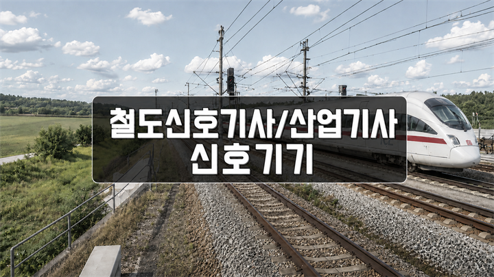[전략][철도신호(산업)기사]신호기기