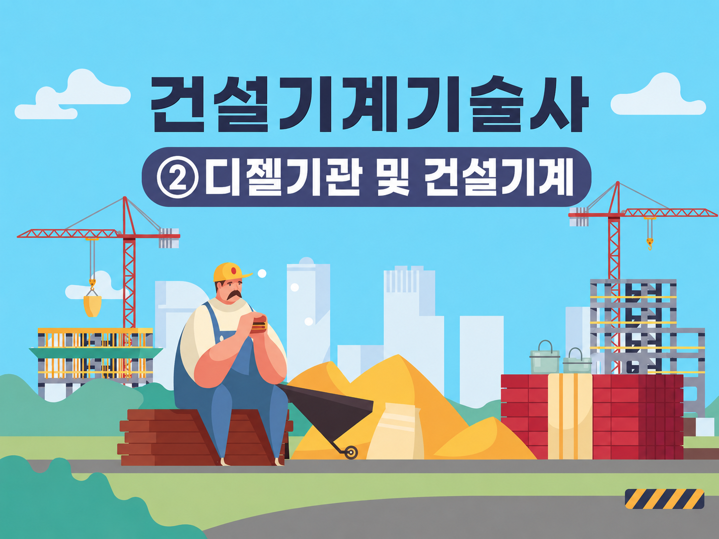 [전략][최신 건설기계기술사]②디젤기관 및 건설기계