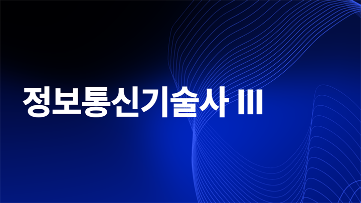 [전략]최신 정보통신기술사 Ⅲ