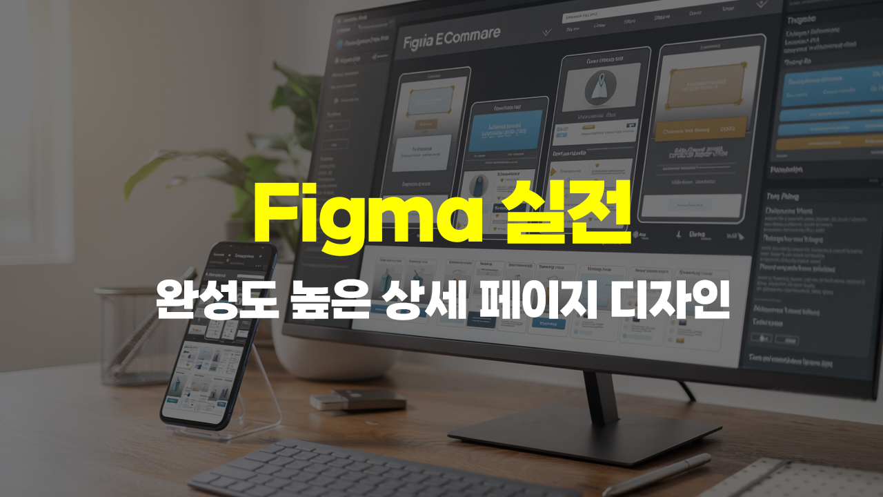 [HD]Figma(피그마) 실전, 완성도 높은 상세 페이지 디자인