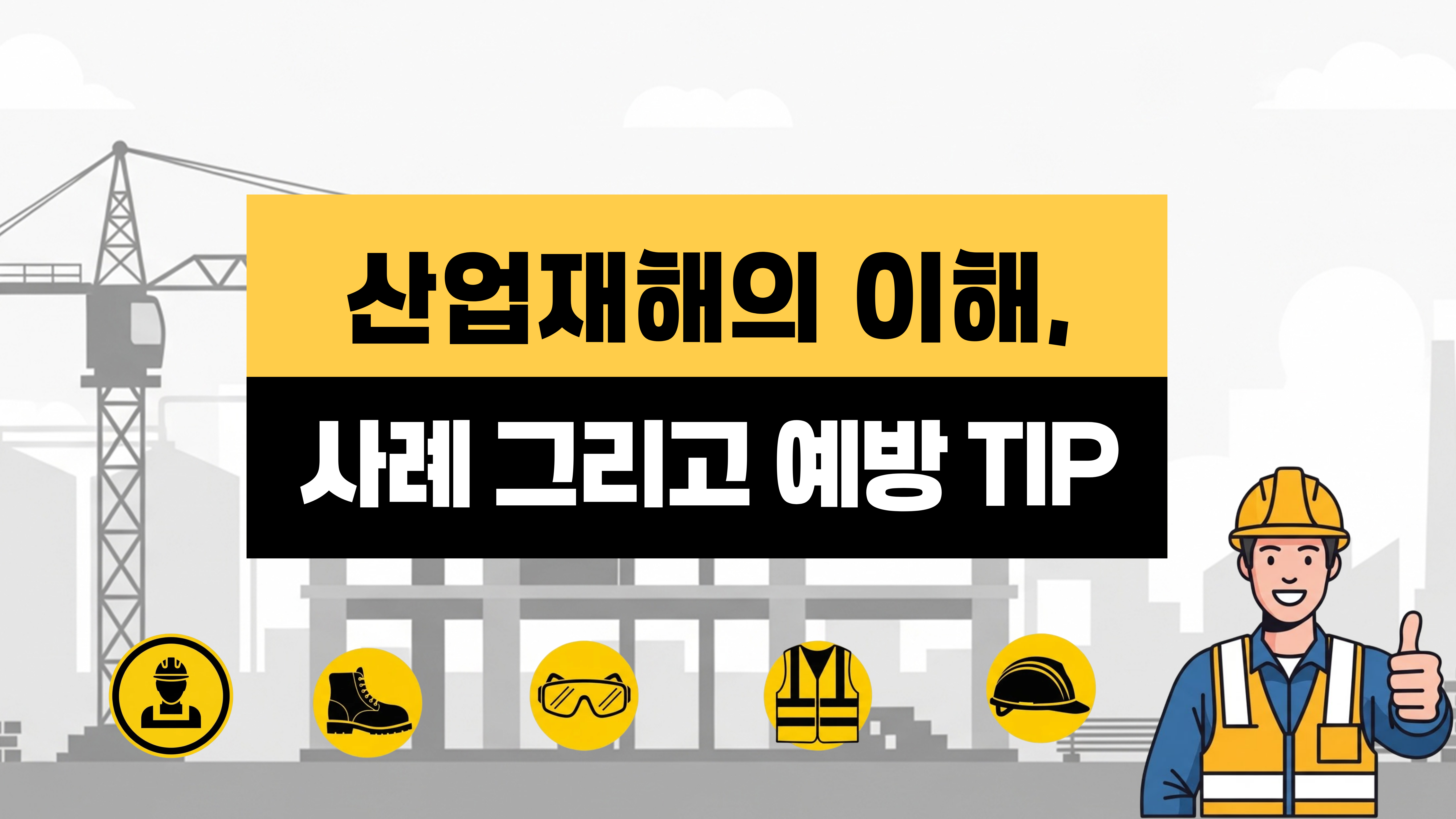 산업재해의 이해, 사례 그리고 예방 Tip