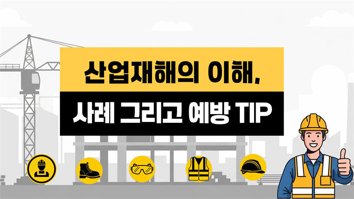 산업재해의 이해, 사례 그리고 예방 Tip