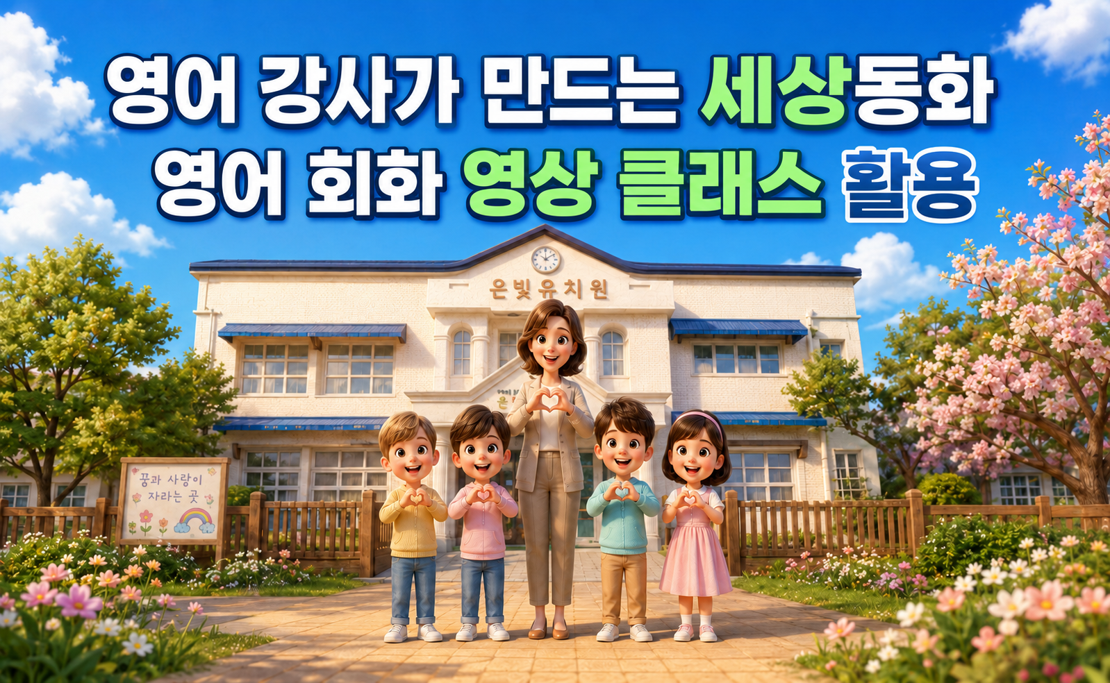 영어 강사가 만드는 AI 동물 영어회화 영상 클래스(활용)