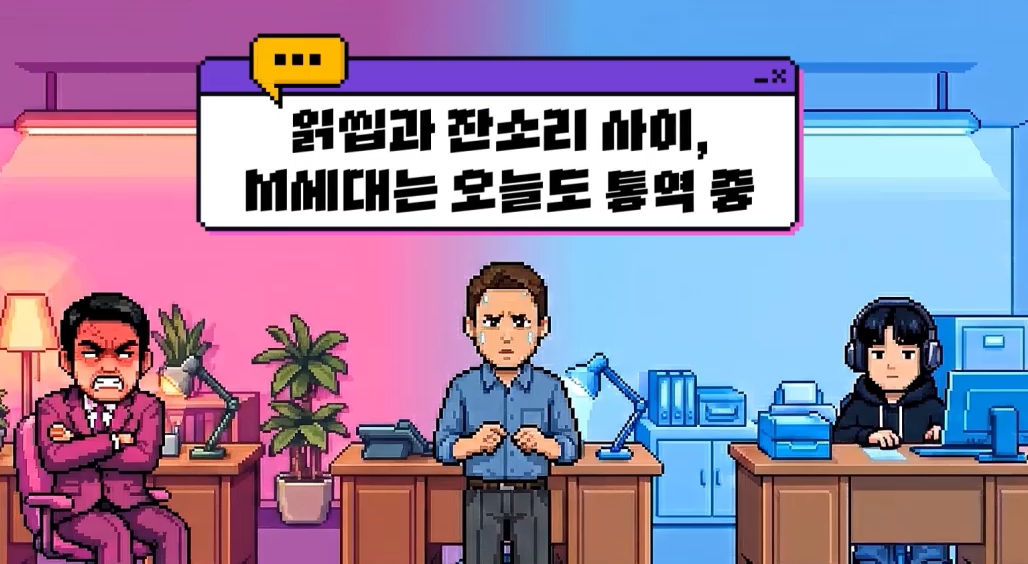 읽씹과 잔소리 사이, M세대는 오늘도 통역 중